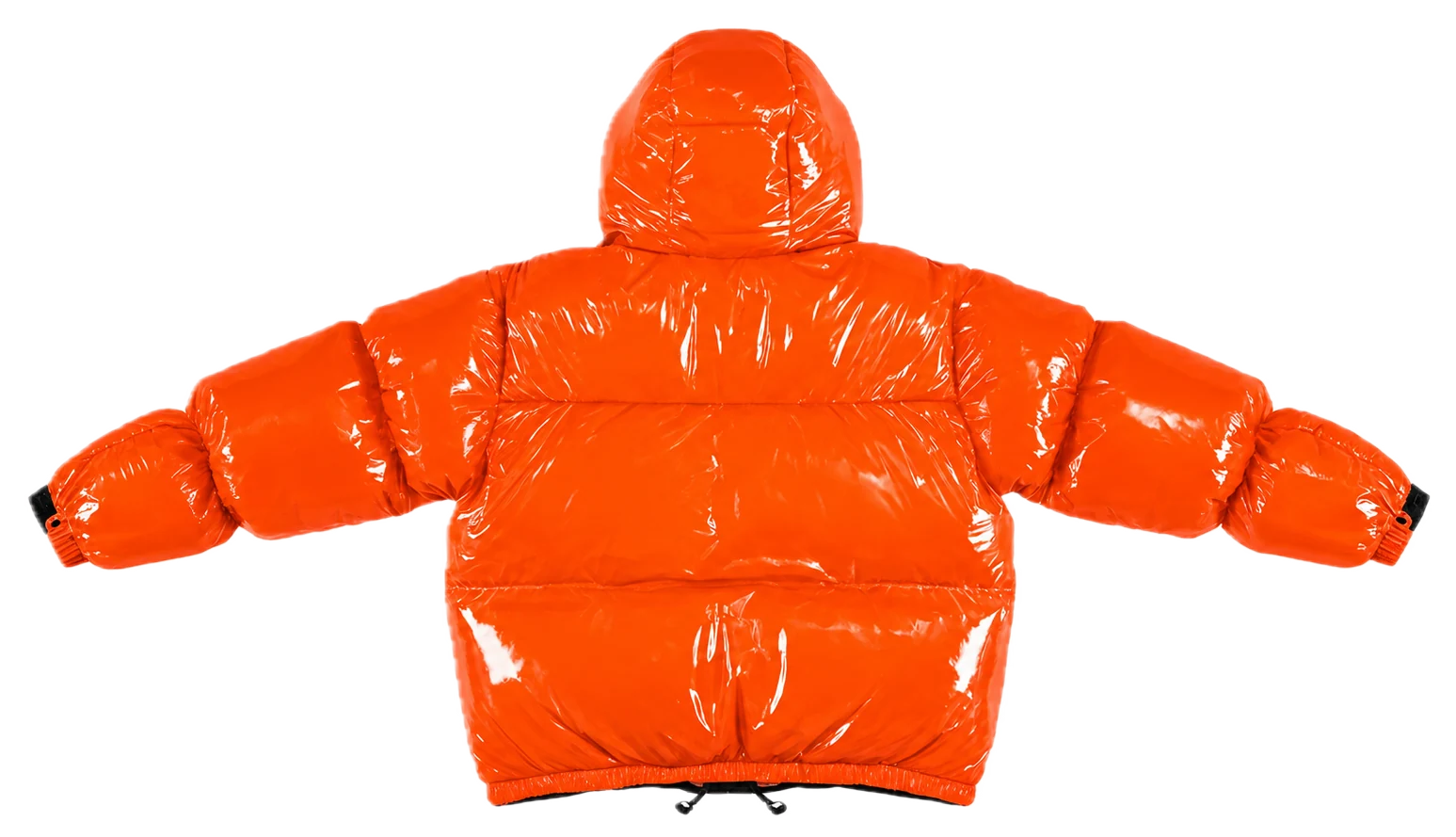 Jacket — Neon Orange Back